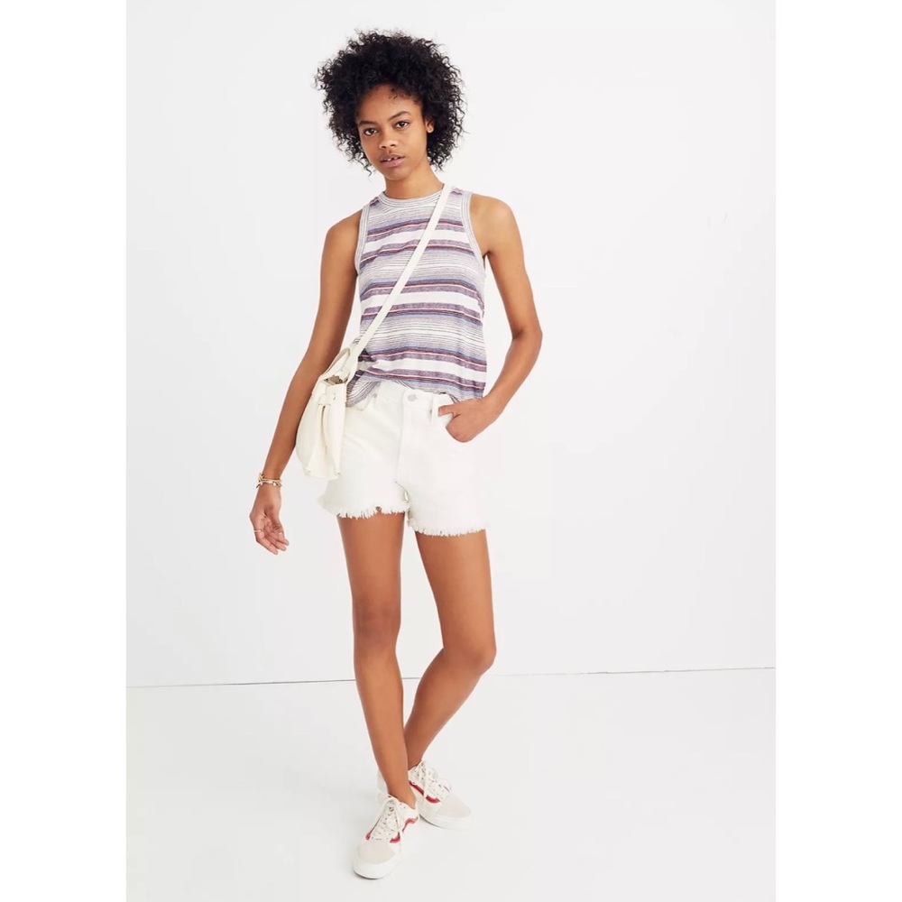 NWT Madewell Carita Stripe Tank Top, XL